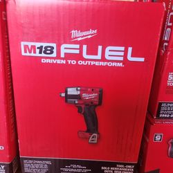 M18 FUEL Gen-2 18V Lithium-Ion Brushless Cordless Mid Torque 1/2 in. Impact Wrench w/Friction Ring (Tool-Only)