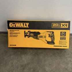 DEWALT XR 20-volt Max Variable Speed Brushless Cordless Reciprocating Saw Model #DCS382B $229 plus tax at Lowe's website