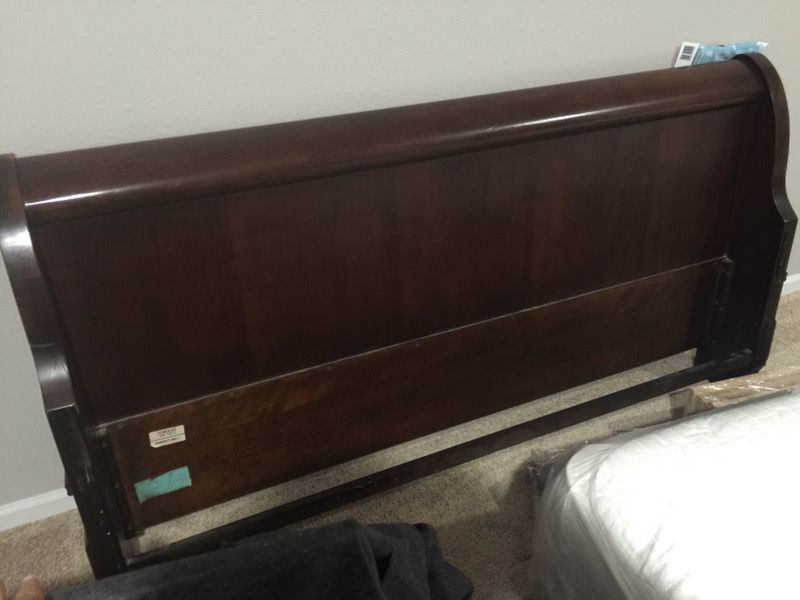 Bedroom Set Cherry color solid wood from Macy's