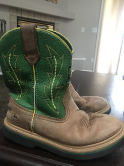 John Deere boots size 3M