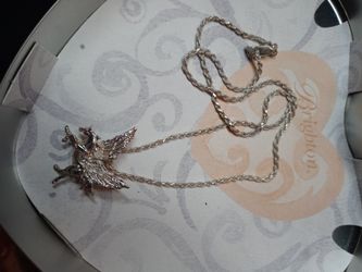 Sterling Silver Necklace Unicorn