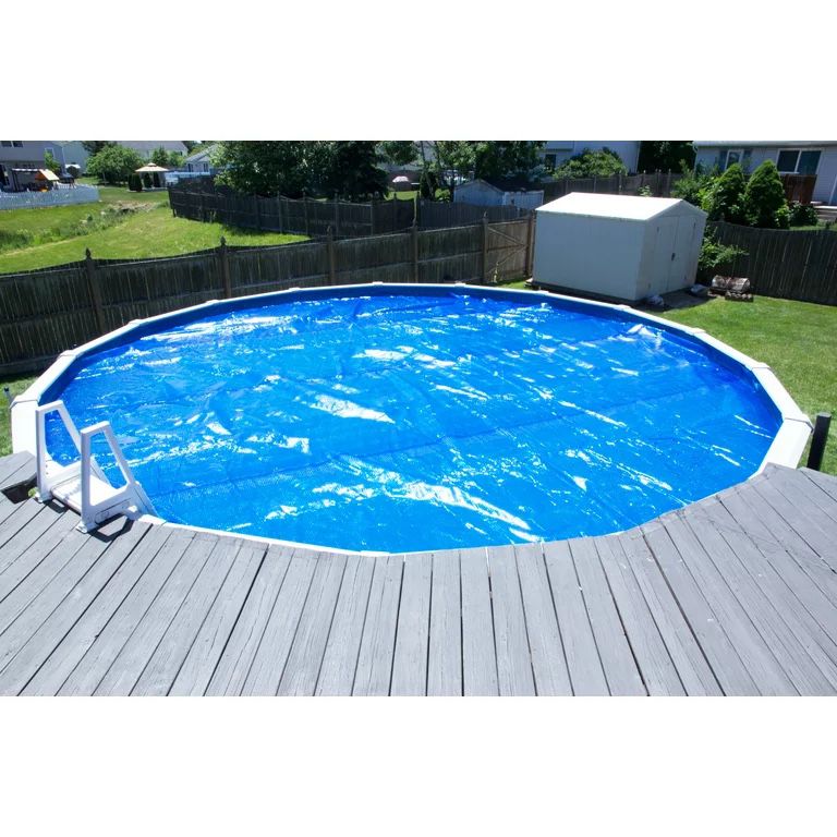 15’ round solar pool cover 