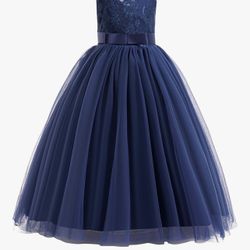 Girl Princess Formal  Tulle Long Dress