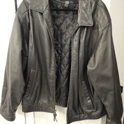 Leather Coat 