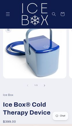 Ice Box cooling therapy