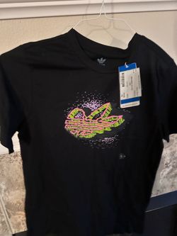 Adidas Originals Black Graphic T-Shirt