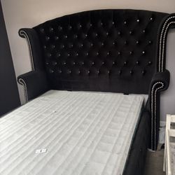 Black Queen Bedframe  