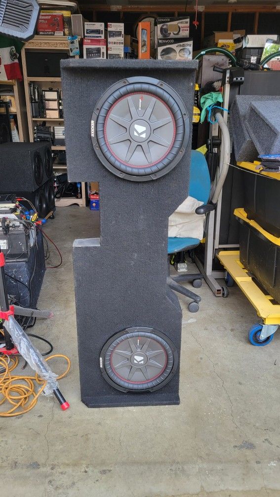 12inch Kickers Comp Rt For Silverado 2014 Up 2018 Crew Cab