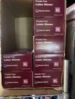 Latex gloves