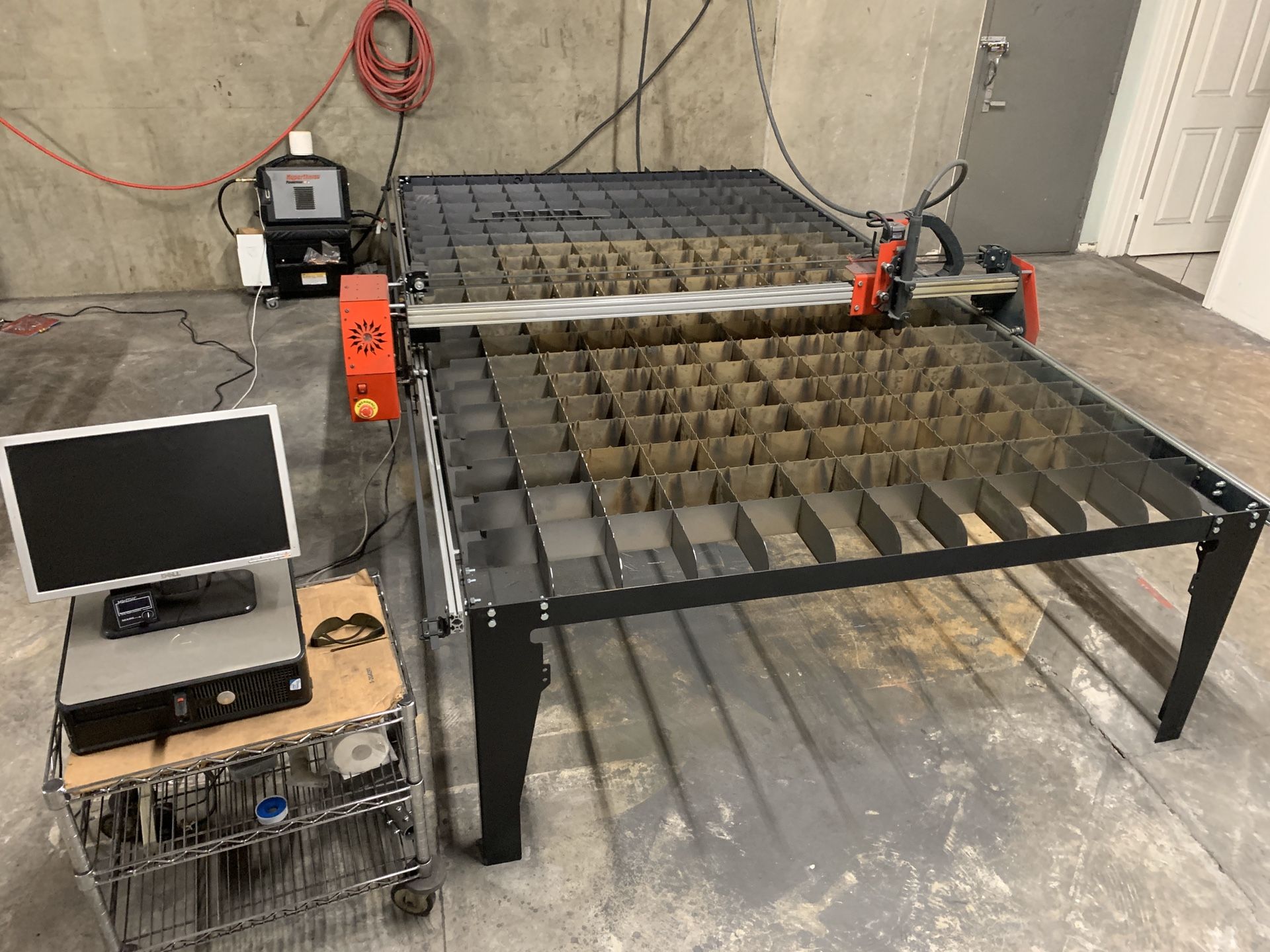 CNC Plasma Cutting Machine 5x10 auto Torch Height Control included for ...