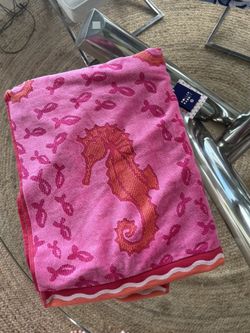 Roller Rabbit Target Pink Towel