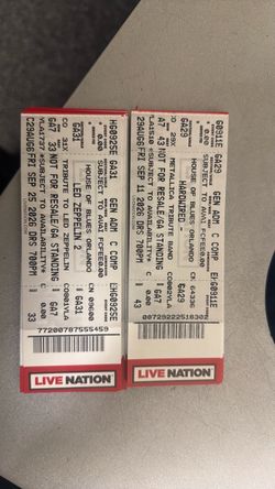 Got these tickets
