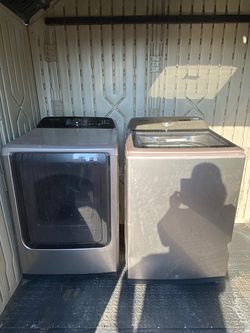 Washer and dryer set