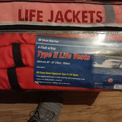 Life Jackets Bundle-never used