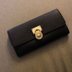 Black MK wallet