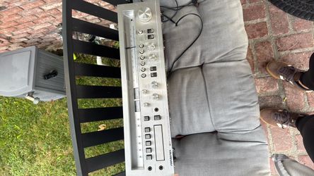 AM/FM Stereo Receiver and 8-Track Player/Recorder