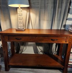 REDUCED!  Friday, Saturday, or Sunday, Pay $70.00 for a  SOLID WOOD, Multi- Use Desk from World Market