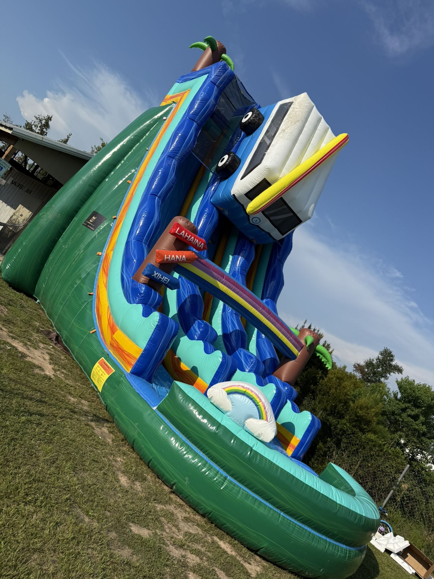 26ft Double Lane Waterslide