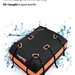 Roof top cargo bag