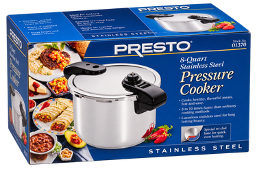 PRESTO Stainless Steel Pressure Cooker