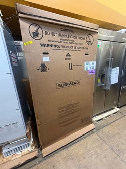 Sub-Zero Refrigerator New in Box Built in 48”