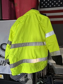 High-Visibility Winter Work Jacket – 3M Thinsulate – Reflective – Size Medium