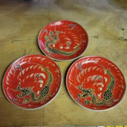 JAPANESE DRAGON SMALL PLATES $5