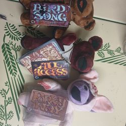 Three grateful dead bean bear collectibles one limited edition