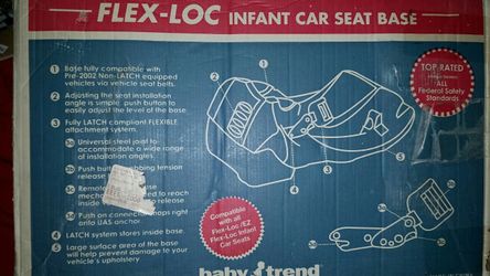 Infant car seat base/new