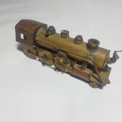 Size 2 In By 6 Inch By 2 Inch Vintage Brass Train $65