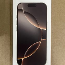 Apple IPhone 16 Pro 128GB Desert | AT&T Only | Brand New Sealed In Box | A3083
