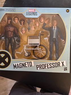 Marvel legends magneto and professor x 2 pack