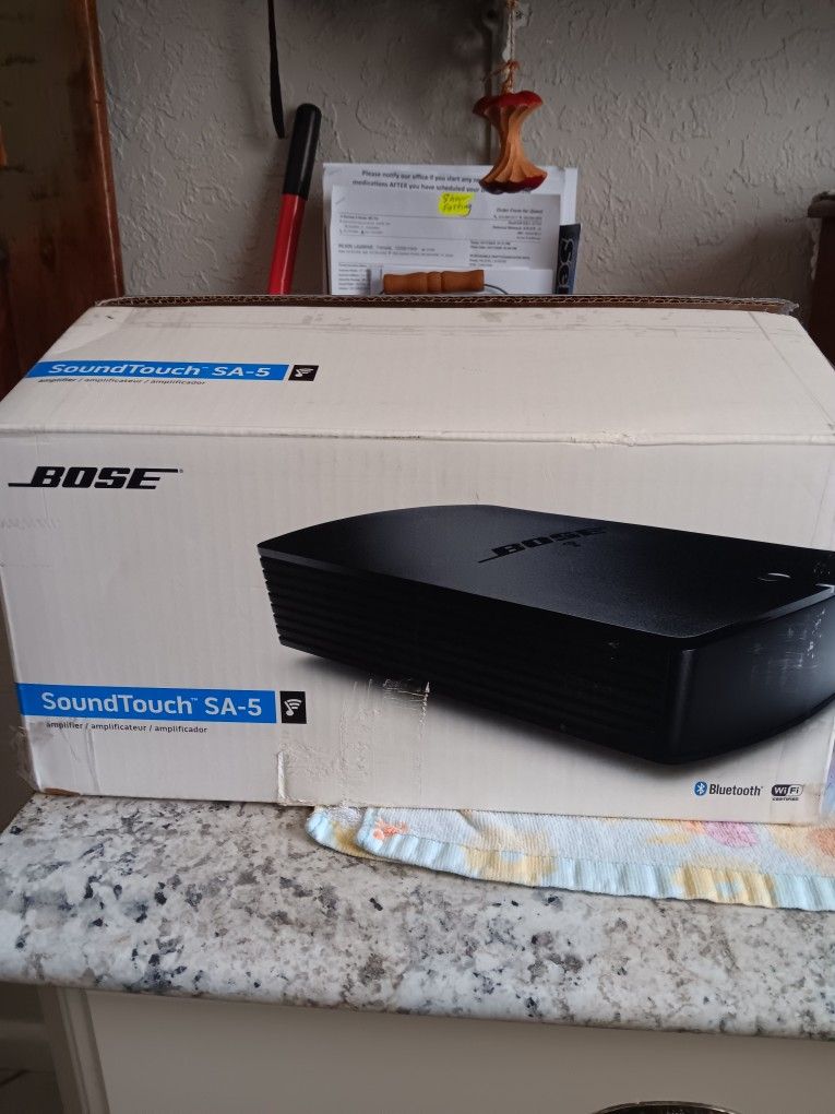 Bose (contact info removed) SoundTouch SA-5 2-Channel Amplifier - New In Opened Box