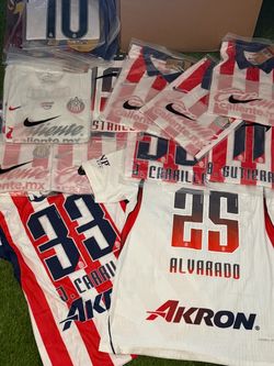 Chivas Home and away jerseys
