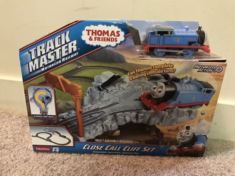 Thomas & Friends Train Trackmaster Close Call Cliff Set New Unopened Box