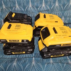 Dewalt  Batterys  