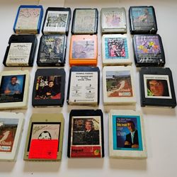 19  Eight Track Tapes