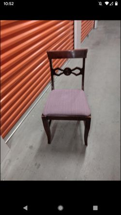 Mahogany chair