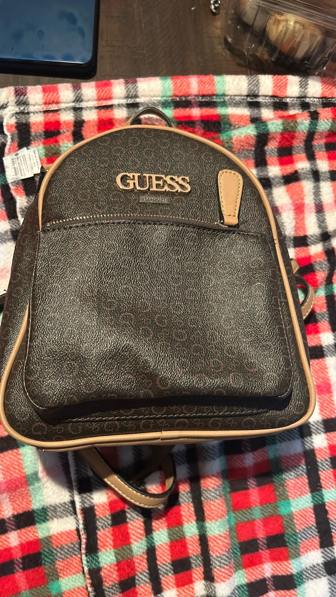 Guess brown backpack $30
