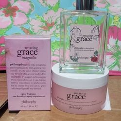 Philosophy Perfume 2 Bottles And Cream