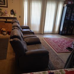 Love Seat & Recliner 