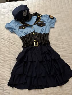 Women’s Cop  Costume Medium