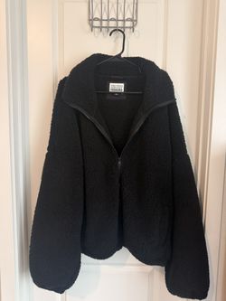 Black Sherpa Jacket