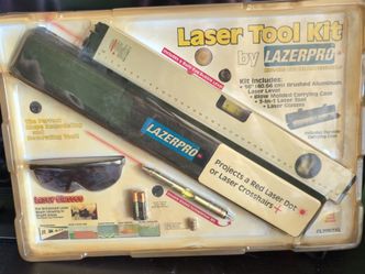New vintage - LAZERPRO: laser tool kit