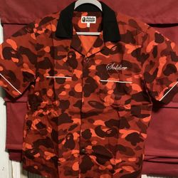 Bape Camo Red
