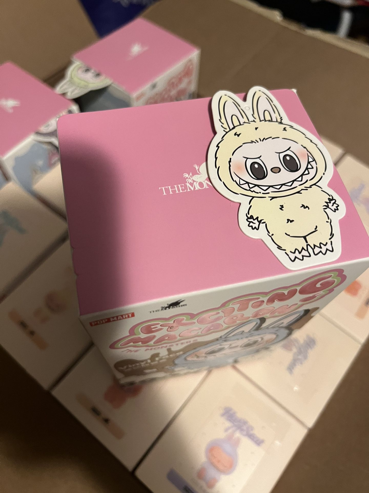 Popmart Macaron Labubu Soymilk