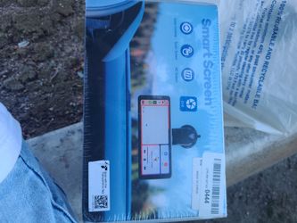 Smart screen rearview mirror