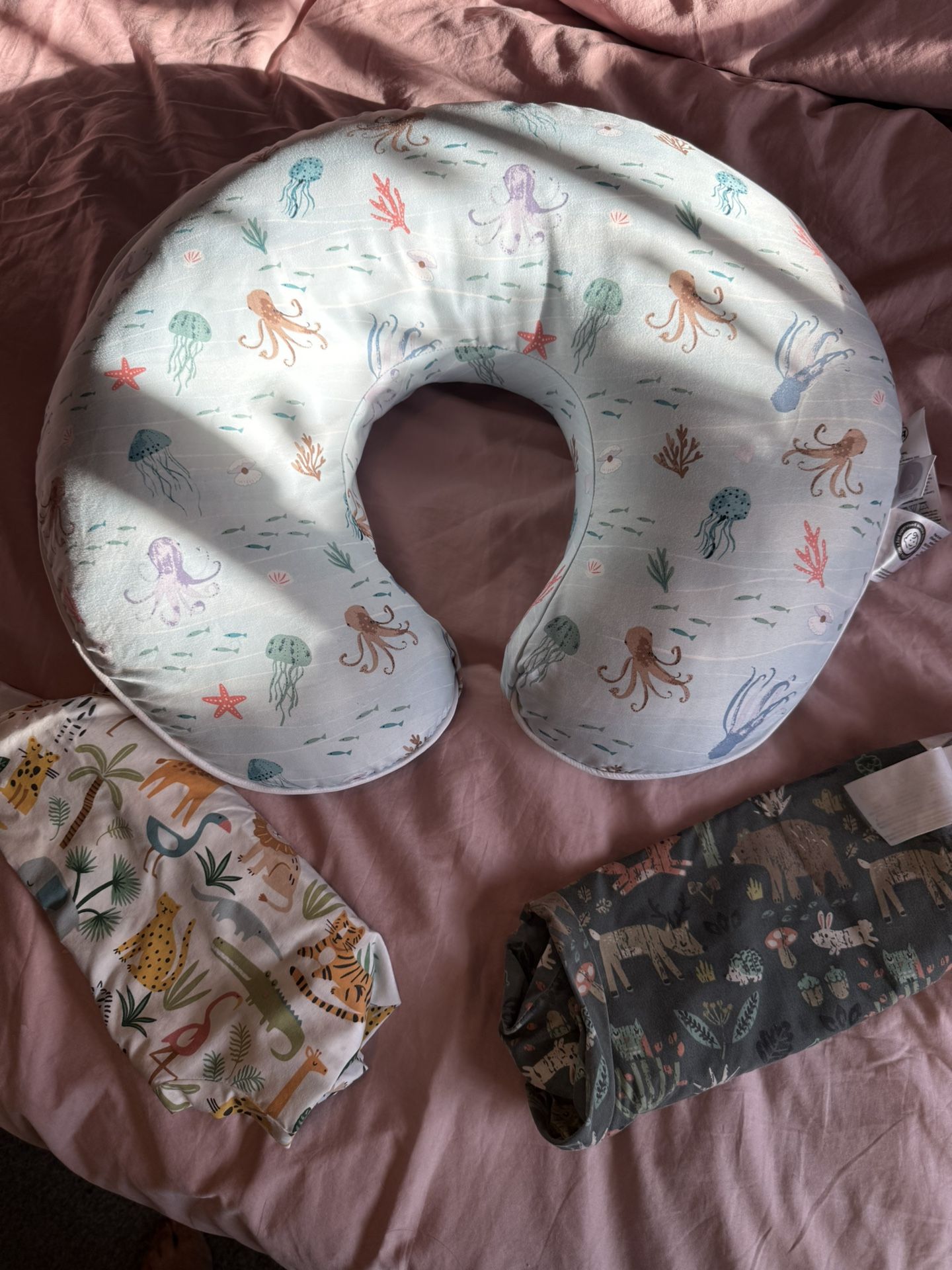 Boppy Breastfeeding Pillow With Covers
