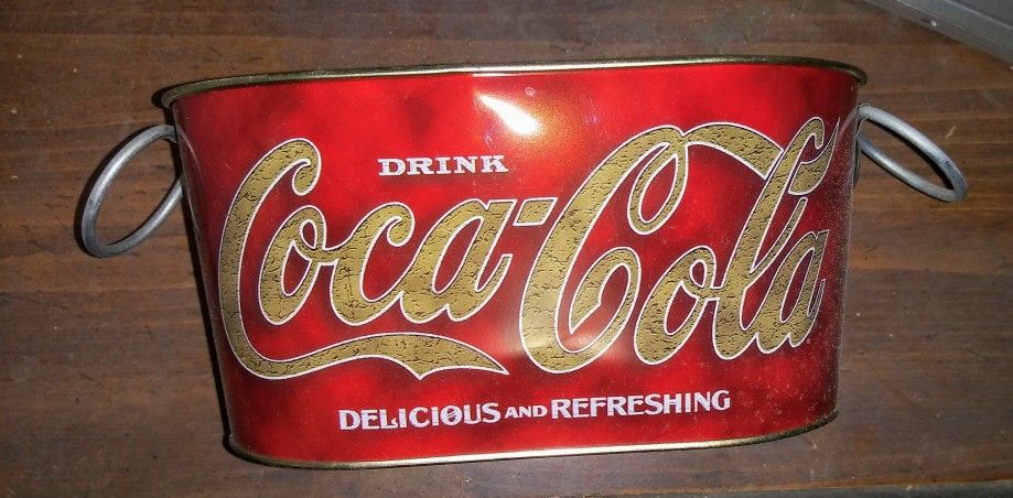 Coca-Cola Tin Bucket