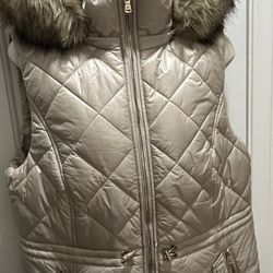 Michael Kors Vest With Removable Hoodie 